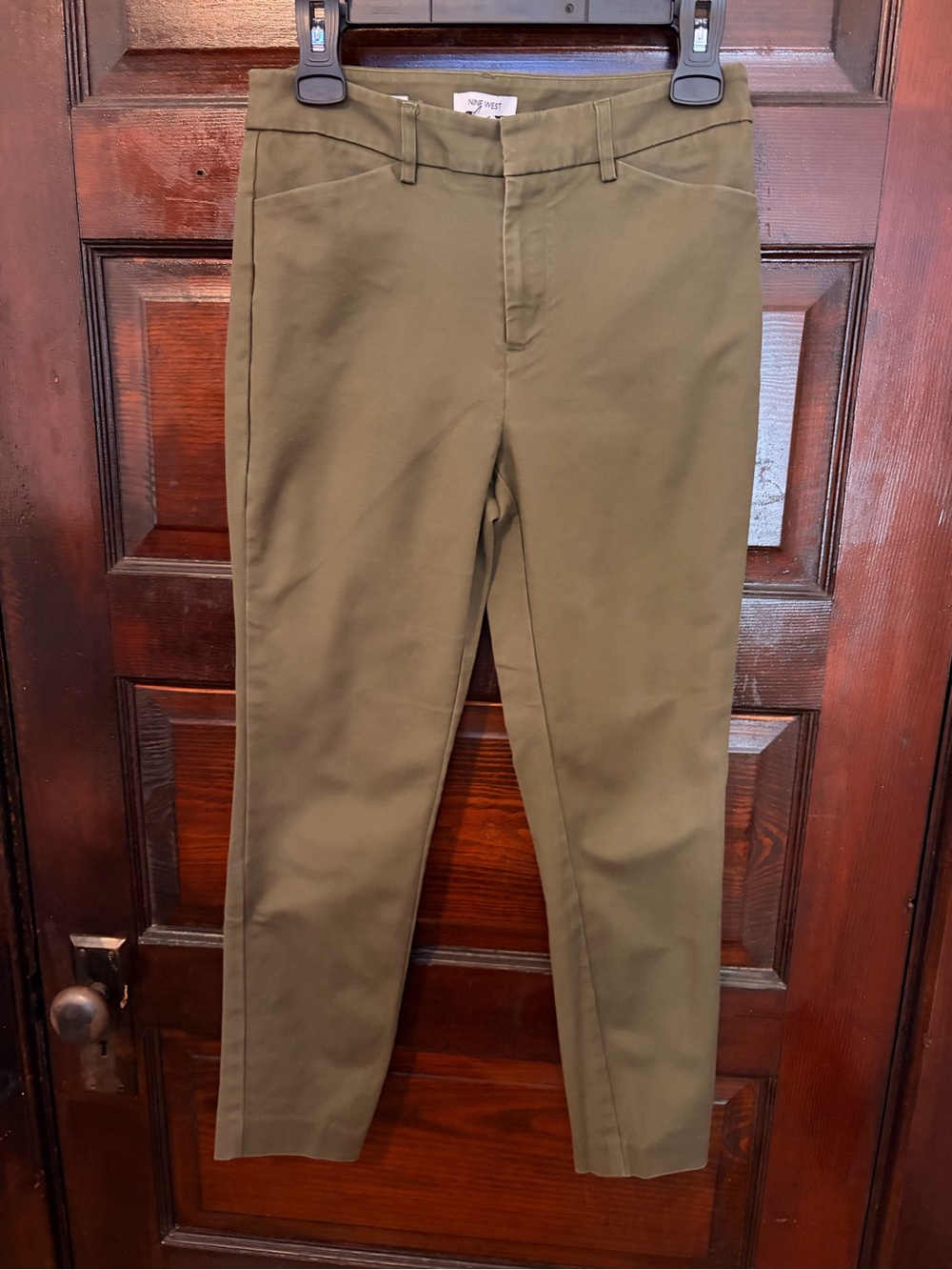 Nine West Olive Green Chinos